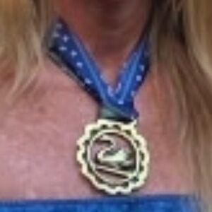 Vintage Brass horse medallion necklace